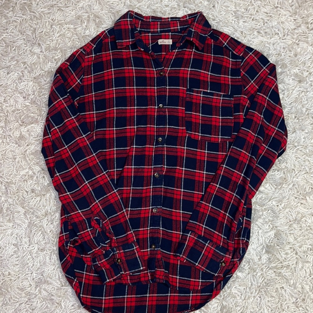 Hollister Flannel Button-down